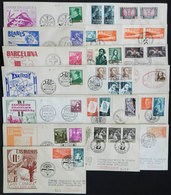 SPAIN: More Than 400 Covers From Varied Periods (circa Between 1940 And 1980), All With Interesting And Very Nice SPECIA - Other & Unclassified
