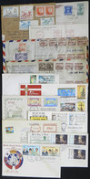 PHILIPPINES: 12 Covers, Some Are FDC Covers And Others Used (several Sent To Argentina), Varied Frankings, Most Of Fine  - Philippines