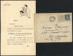 FRANCE: Cover Sent From Paris To Argentina On 15/JA/1929, With The Original Content: A Very Attractive Advertising For C - Other & Unclassified