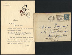 FRANCE: Cover Sent From Paris To Argentina On 15/JA/1929, With The Original Content: A Very Attractive Advertising For C - Otros & Sin Clasificación