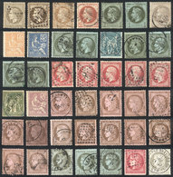 FRANCE: Lot Of Old Stamps, Used Or Mint (some Can Be Without Gum), Fine General Quality (some Can Have Minor Defects), S - Altri & Non Classificati