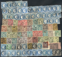 FRANCE: Very Interesting Lot Of Old Stamps, Mostly Used And In General Of Fine To VF Quality, Completely Unchecked, It M - Other & Unclassified