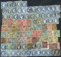 FRANCE: Very Interesting Lot Of Old Stamps, Mostly Used And In General Of Fine To VF Quality, Completely Unchecked, It M - Otros & Sin Clasificación