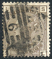GREAT BRITAIN: Sc.71, 1876/80 4p. Gray-chestnut, Good Example, Catalog Value US$475. - Sonstige & Ohne Zuordnung