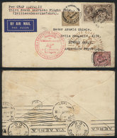 GREAT BRITAIN: Cover Sent By ZEPPELIN To Argentina On 15/AP/1932, With Special Handstamps Of The Flight And Arrival Back - Sonstige & Ohne Zuordnung