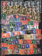 GREAT BRITAIN: Lot Of Used And Mint Stamps, Varied Periods, Fine To VF General Quality, Good Opportunity At LOW START! - Otros & Sin Clasificación