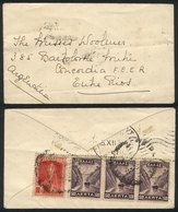 GREECE: Small Cover Sent To Argentina On 15/DE/1934, VF Quality! - Other & Unclassified