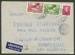 HUNGARY: Airmail Cover Sent From Budapest To Argentina On 17/MAR/1939, Very Nice! - Sonstige & Ohne Zuordnung