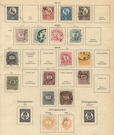 HUNGARY: Old Collection On Pages, Fine General Quality, Yvert Catalog Value Euros 240+ - Other & Unclassified