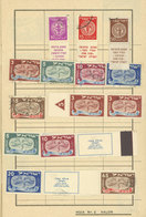 ISRAEL: About 70 Stamps On Pages Of An Approvals Book, Some With Defects, Most Of Fine Quality, Low Start! - Autres & Non Classés