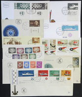 ISRAEL: 10 Very Thematic FDC Covers, Fine To Excellent Quality - Autres & Non Classés