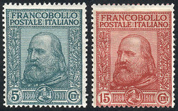 ITALY: Sc.115/116, 1910 Sicilia, Cmpl. Set Of 2 MNH Values, Excellent Quality, Catalog Value US$315. - Unclassified