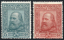 ITALY: Sc.115/116, 1910 Sicilia, Cmpl. Set Of 2 MNH Values, Excellent Quality, Catalog Value US$315. - Non Classificati