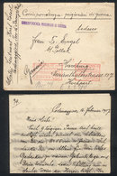 ITALY: Cover (with Original Letter) Sent By A German Prisoner Of War From Cortemaggiore To Hamburg On 16/FE/1917, VF Qua - Unclassified