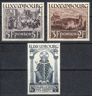 LUXEMBOURG: Yvert 300/305, Religion, Complete Set Of 3 Unmounted Values, Excellent Quality! - Autres & Non Classés