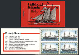 FALKLAND ISLANDS/MALVINAS: Yvert 254 + Other Values, SHIPS, Complete Sheet Of 1£, Very Fine Quality! - Falkland Islands