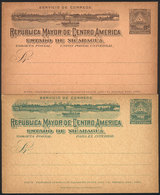 NICARAGUA: 2 Old Unused Postal Cards, Topic SHIPS, VF Quality! - Nicaragua