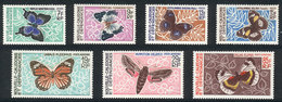 NEW CALEDONIA: Yvert 341/44 + A.92/94, Butterflies, Complete Set Of 7 Unmounted Values, Excellent Quality! - Otros & Sin Clasificación