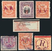 PANAMA: Interesting Lot Of Old Stamps, Some With Varieties, Fine General Quality! - Panama