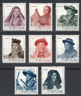 PORTUGAL: Yvert 688/695, Typical Costumes, Complete Set Of 8 Unmounted Values, Excellent Quality! - Other & Unclassified