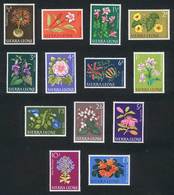 SIERRA LEONE: Yvert 213/25, Flowers, Complete Set Of 13 Unmounted Values, Excellent Quality! - Sierra Leone (1961-...)