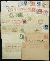 SWITZERLAND: 16 Covers And Postal Stationeries Used Between 1879 And 1925, Most Sent To Argentina, Including 2 Of Luxemb - Other & Unclassified