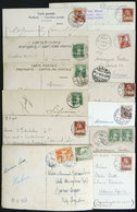SWITZERLAND: 12 Old Postcards, Almost All Used, Several Very Interesting Cancels Can Be Seen, And Also Very Good Views! - Other & Unclassified