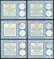WORLDWIDE: Lot Of 6 International Reply Coupons Of: New Hebrides, South Africa, Germany, France, Japan And Netherlands,  - Andere & Zonder Classificatie
