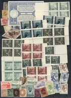 WORLDWIDE: Lot Of Stamps Of Varied Countries And Periods, Including An Old International Reply Coupon Of Great Britain.  - Andere & Zonder Classificatie