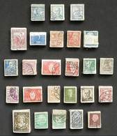 WORLDWIDE: 25 Different Bundles Of 100 Equal Stamps Each, Total 2500 Used Stamps, VF Quality, Low Start! NOTE: The Value - Sonstige & Ohne Zuordnung