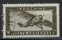 INDOCHINE          N°  YVERT   PA  8 A    OBLITERE       ( O   3/47 ) - Airmail