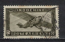 INDOCHINE          N°  YVERT   PA  10    OBLITERE       ( O   3/47 ) - Poste Aérienne