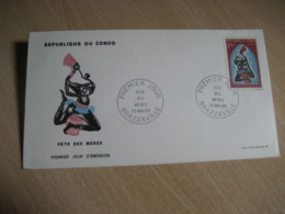 BRAZZAVILLE 1968 Fete Des Mares FDC Cancel Cover CONGO Republique - FDC