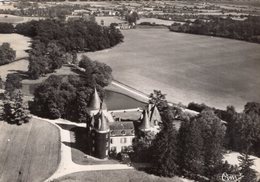 2668 Cpsm 18 Thaumiers - Le Château, Vue Aérienne - Thaumiers