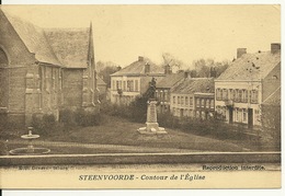59 - STEENVOORDE / CONTOUR DE L'EGLISE - Steenvoorde