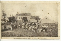 59 - SAINT POL SUR MER / LA FERME - LES TOUT PETITS DEVANT LA MAISON - Saint Pol Sur Mer