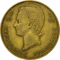 Monnaie, French West Africa, 10 Francs, 1956, Paris, TTB, Aluminum-Bronze, KM:6 - Côte-d'Ivoire