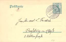 MiNr. P78 Ortsstempel Ziegelhausen (Neckar) 1909 - Briefkaarten