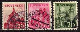 Slowakei / Slovakia, 1941, Mi 81-82; 84, Gestempelt  [060419XXV] - Used Stamps