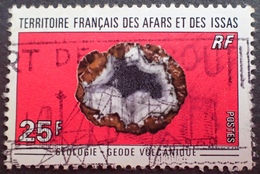 DF50500/575 - 1971 - AFARS ET ISSAS - GEODE VOLCANIQUE - N°370 ☉ - Gebraucht