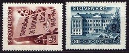 Slowakei / Slovakia, 1943, Mi 128; 130 * [060419XXV] - Nuevos