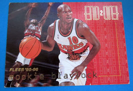 MOOKIE BLAYLOCK CARDS NBA FLEER 95-96 N 470 - Autres & Non Classés