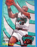 ANTONIO HARVEY CARDS NBA FLEER 95-96 N 344 GRIZZLIES - Other & Unclassified