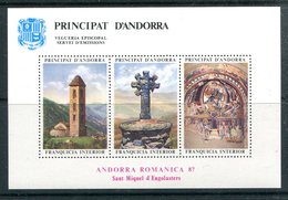 ANDORRE - Viguerie épiscopale - BF Romanica  1987 - Vicariato Episcopale