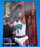 ROOKIE MOTEN CARDS NBA FLEER 95-96 N 369 GRIZZLIES - Andere & Zonder Classificatie