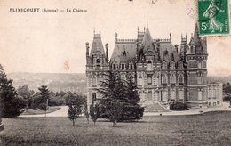 CPA, Flixesourt, Le Château - Flixecourt