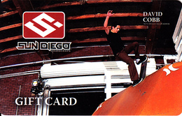 Carte Cadeau Gift Card USA Surf & Skate Boardshops With David Cobb - Sonstige & Ohne Zuordnung