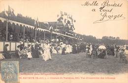 49-SAUMUR-COURSES DE VARRAINS, VUE D'ENSEMBLE DES TRIBUNES - Saumur