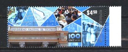 ARGENTINA ARGENTINE 2014 EDUCATION TUCUMAN UNIVERSITY ANIVERSARY YV 3043 MNH - Unused Stamps