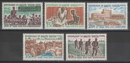 Haute-Volta - YT 273-277 ** - 1972 - Upper Volta (1958-1984)
